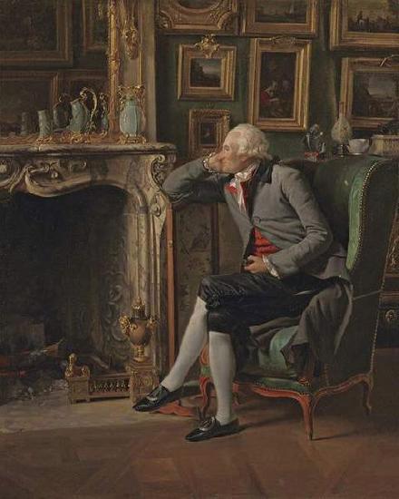 Henri-Pierre Danloux The Baron de Besenval in his Study